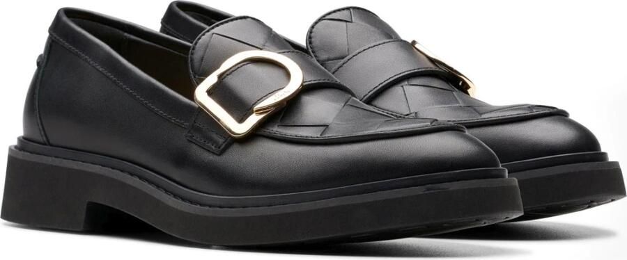 Clarks Zwarte Penny Loafers Damesschoenen Black Dames - Foto 4