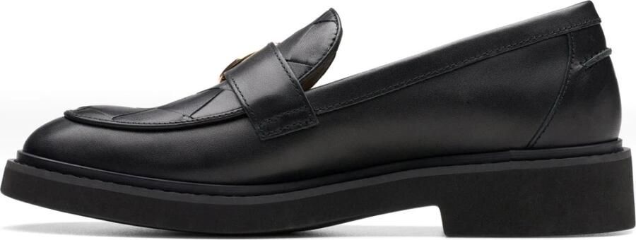 Clarks Zwarte Penny Loafers Damesschoenen Black Dames - Foto 6