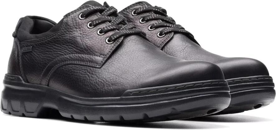 Clarks Rockie WalkGTX heren veterschoen Zwart waterdicht - Foto 2