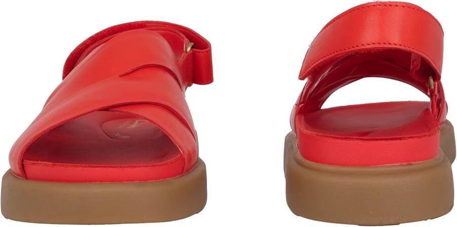 Clarks Rode Leren Dames Sandaal Aristella Sun - Foto 2