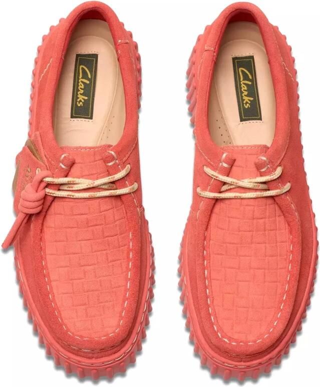 Clarks Torhill Bee dames veterschoen rood