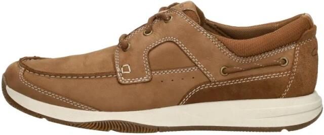 Clarks SAILVIEW~LACE~~~~~~~~~~~~~~~~~ Vrije tijdsschoenenInstappers Cognac - Foto 5