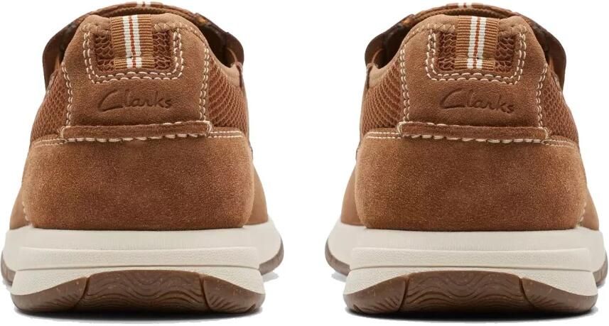 Clarks 26176975 heren instappers sportief (8) bruin - Foto 5