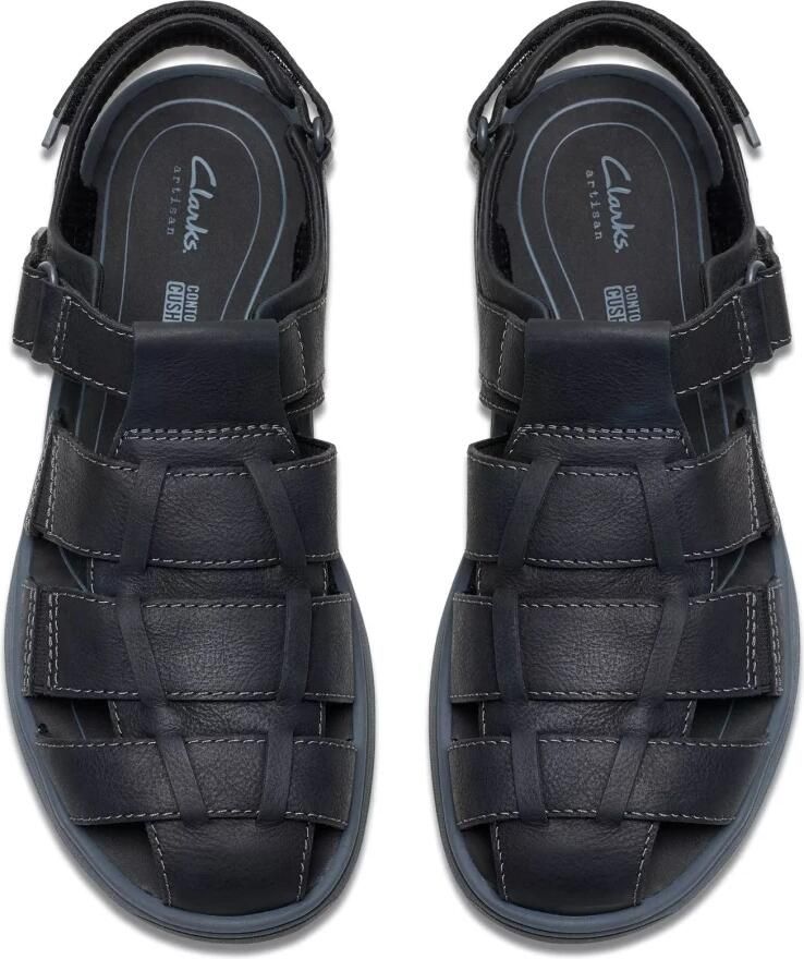 Clarks Saltway Cove heren sandaal Zwart - Foto 2