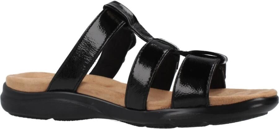 Clarks Kitly Pearl leren schoenen wit lakleer - Foto 2