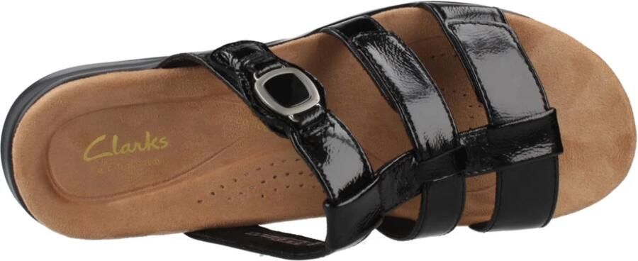 Clarks Kitly Pearl leren schoenen wit lakleer - Foto 3