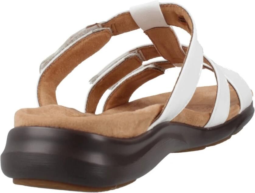 Clarks Kitly Pearl leren schoenen wit lakleer - Foto 5