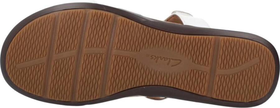 Clarks Kitly Pearl leren schoenen wit lakleer - Foto 12