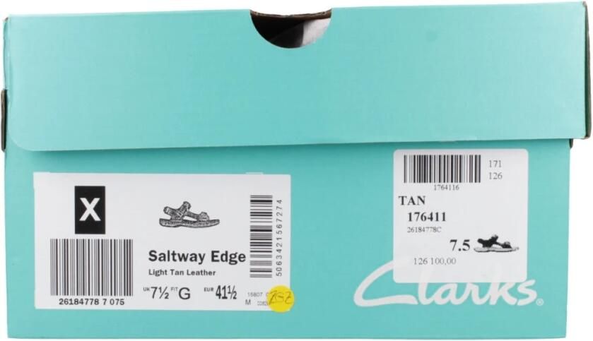 Clarks Shoes Saltway Edge Sandalen Bruin Man - Foto 4