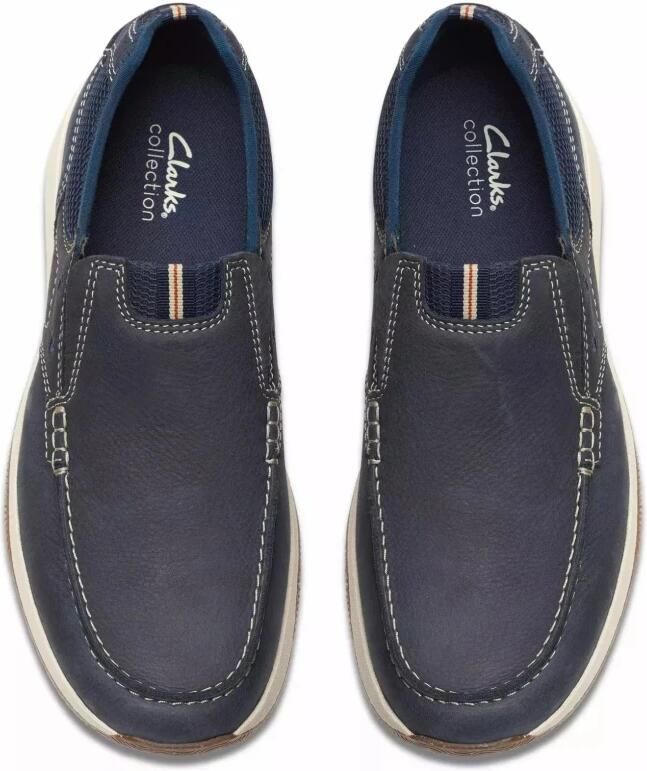 Clarks SAILVIEW~STEP~~~~~~~~~~~~~~~~~ Vrije tijdsschoenen Instappers Blauw - Foto 9