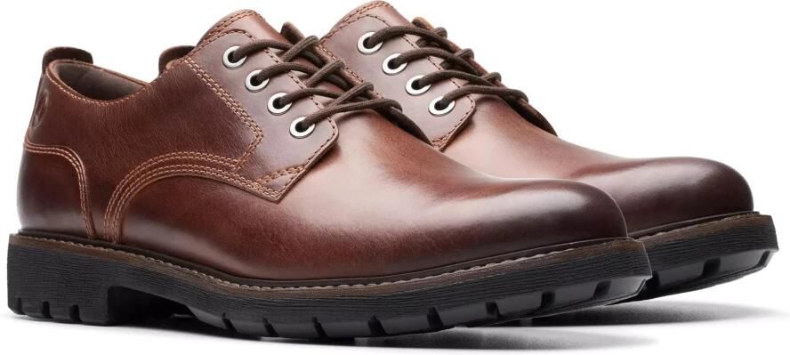 Clarks Batcombe Tie heren veterschoen Bruin - Foto 2