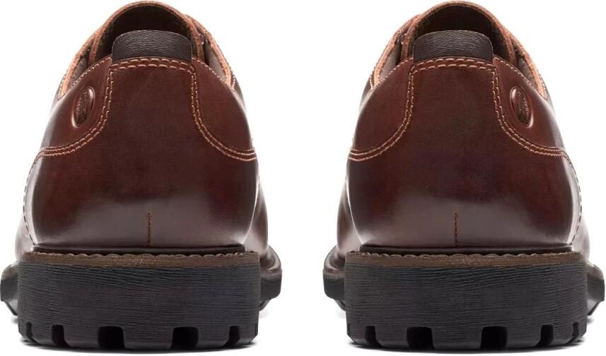 Clarks Batcombe Tie heren veterschoen Bruin - Foto 3