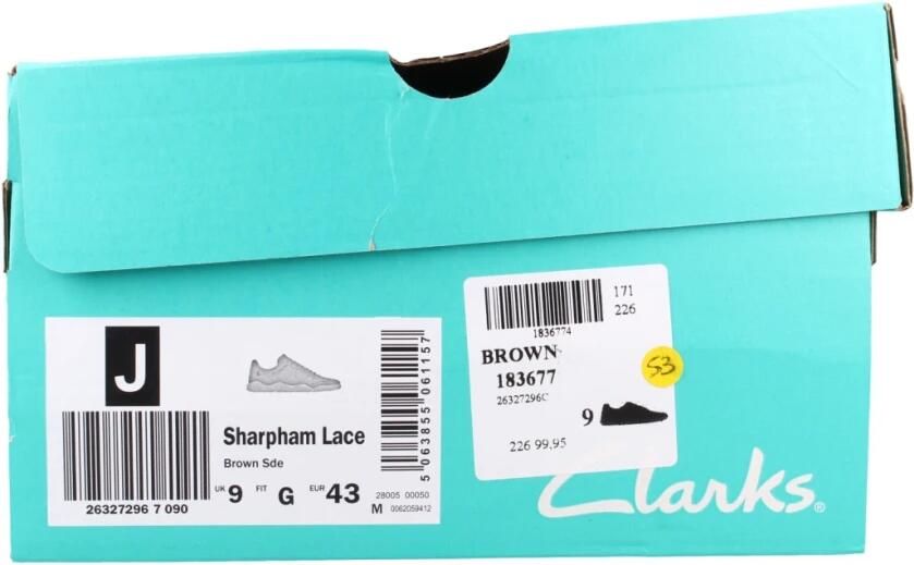 Clarks Lage Sneakers 26327296c Sharpham Lace - Foto 3