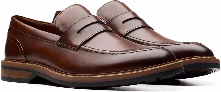 Clarks Elegante Schoenen Aldwin Step Midtan Lea Streetwear Volwassen - Foto 1