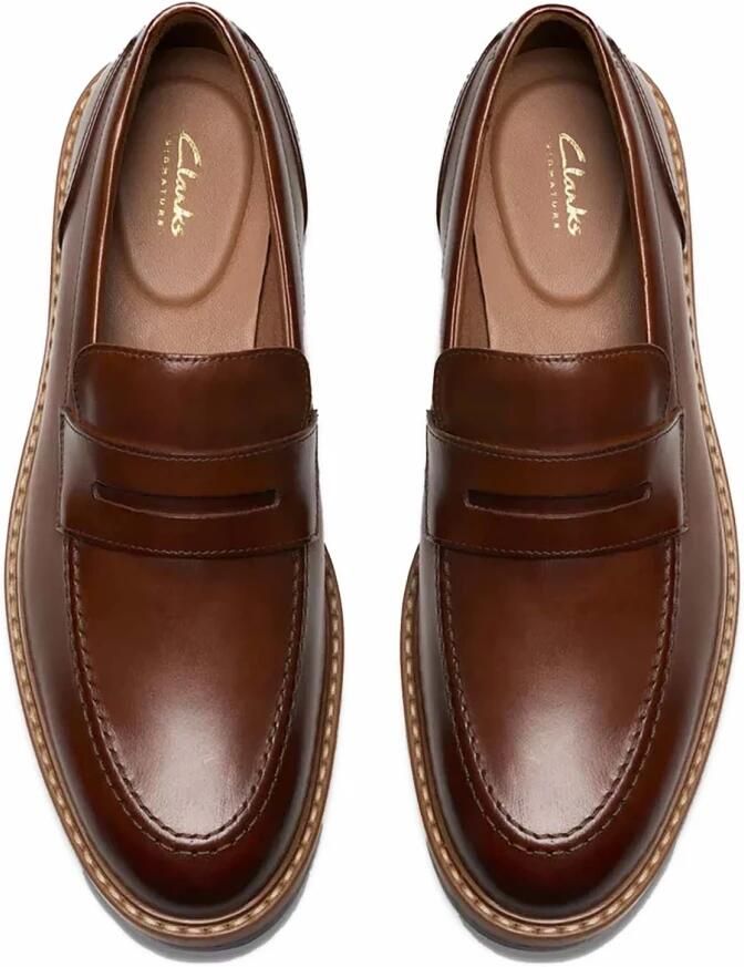 Clarks Elegante Schoenen Aldwin Step Midtan Lea Streetwear Volwassen - Foto 3