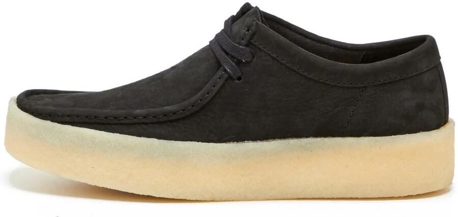 Clarks Wallabee Cup Zwart Leer Casual veterschoenen Heren - Foto 6