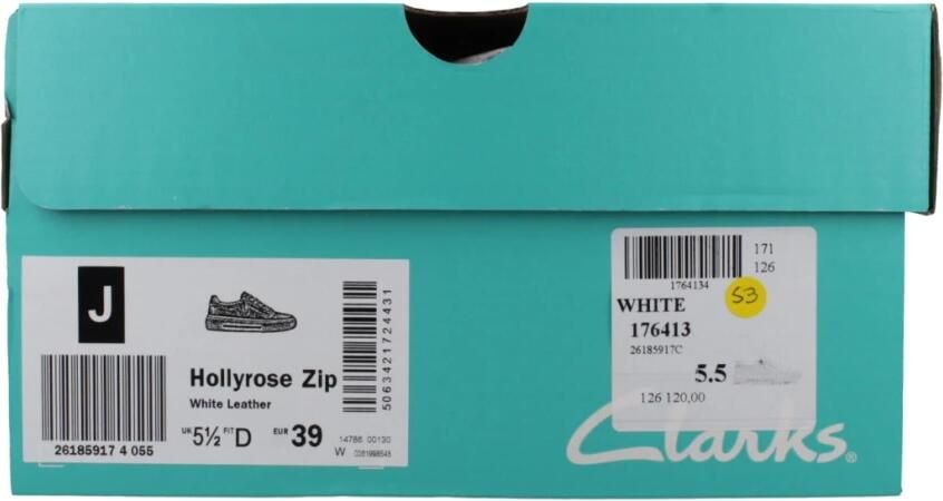 Clarks 26185917C Wit - Foto 3