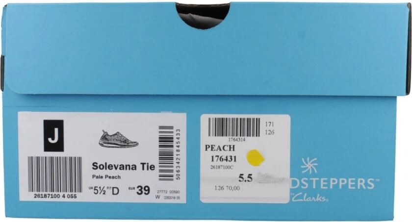 Clarks SOLEVANA TIE Lage sneakersDames sneakers Roze - Foto 3