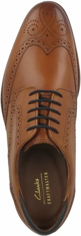 Clarks Schoenen met perforatie Craft Arlo Limit Business schoen veterschoen met zacht voetbed - Foto 6
