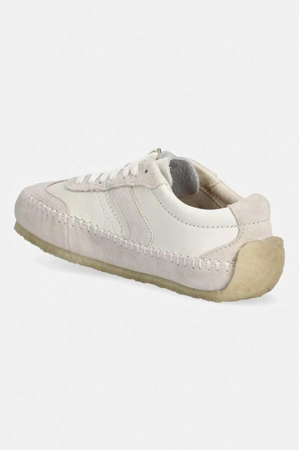 Clarks Tor Lage beige suède sportschoenen - Foto 5