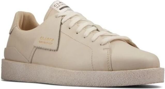 Clarks Logo-geëmsteerde low-top sneakers Beige Heren - Foto 2