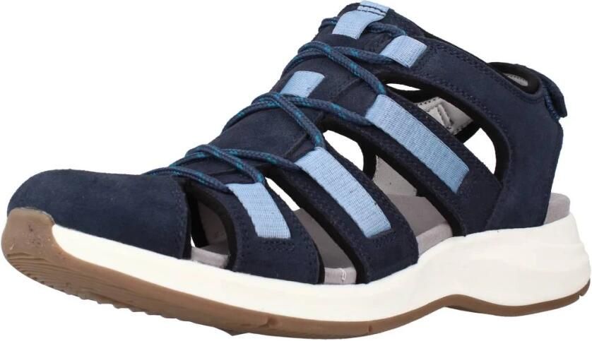 Clarks Solan Sail Combi Flat Sandalen - Foto 4