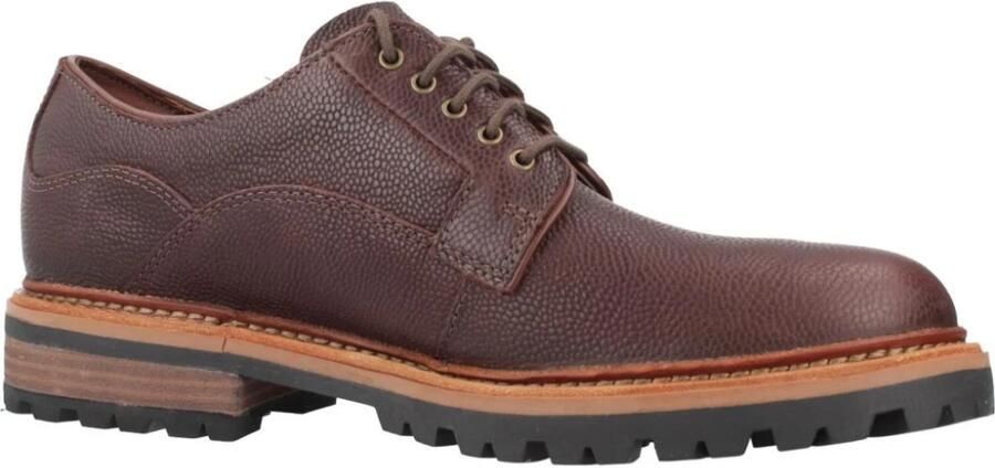 Clarks Stijlvolle Veterschoenen voor Mannen