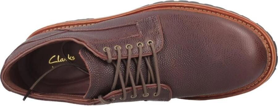 Clarks Stijlvolle Veterschoenen voor Mannen - Foto 4