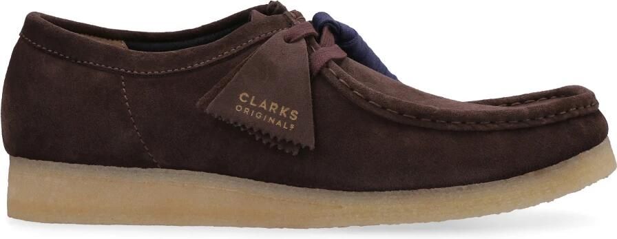 Clarks Donkerbruine Suède Heren Mocassin Schoen Brown Heren - Foto 9