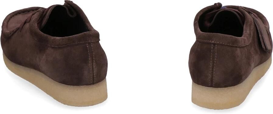 Clarks Donkerbruine Suède Heren Mocassin Schoen Brown Heren - Foto 8