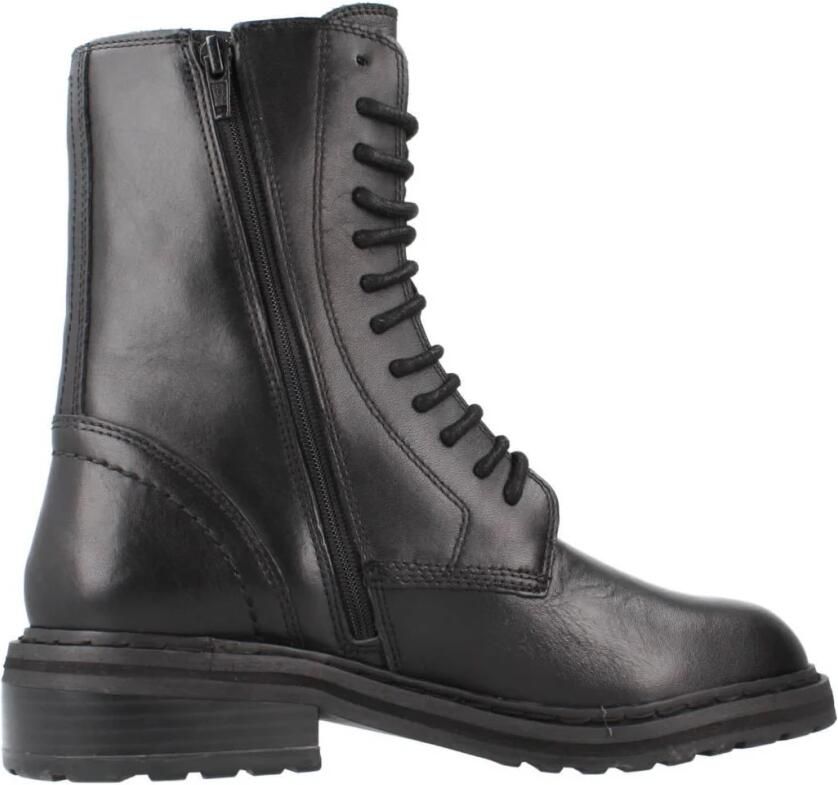 Clarks Dames Tilham Lace D 2 black leather