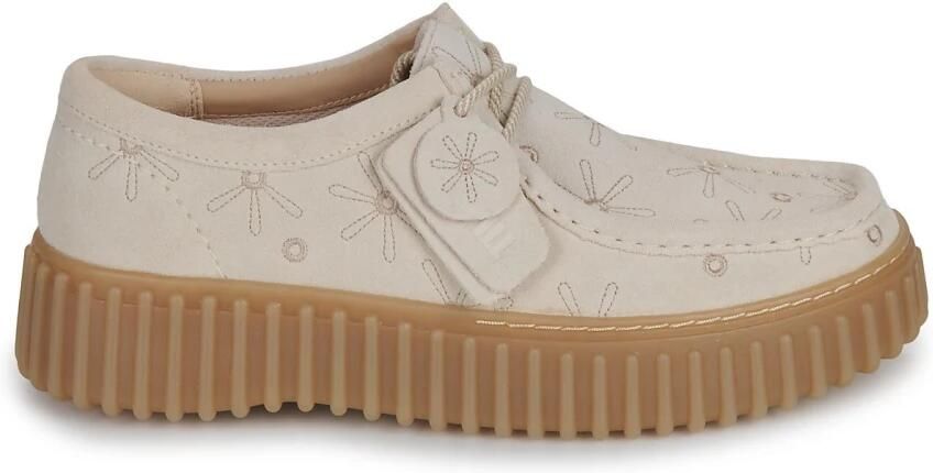 Clarks Dames Veterschoenen Torhill Bee 26186297 Offwhite - Foto 2