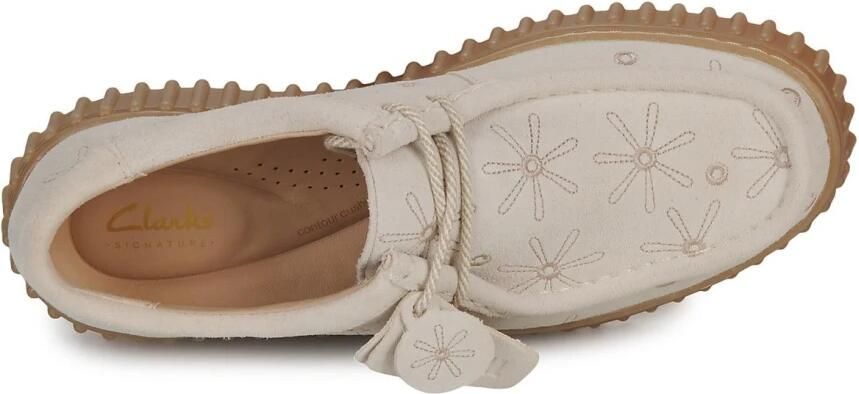 Clarks Dames Veterschoenen Torhill Bee 26186297 Offwhite - Foto 5