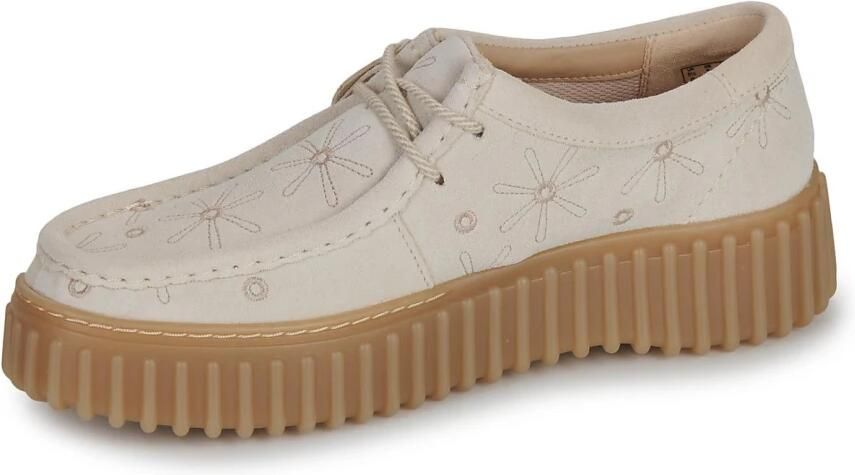 Clarks Dames Veterschoenen Torhill Bee 26186297 Offwhite - Foto 4