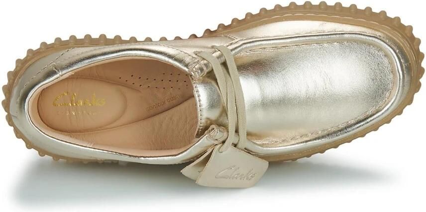 Clarks Dames veterschoenen Torhill Bee 26186300 Goud - Foto 4