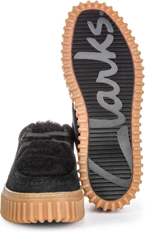 Clarks Torhill Suede Crepe Casual Shoes Wo Black Lace Up Shoes - Foto 8