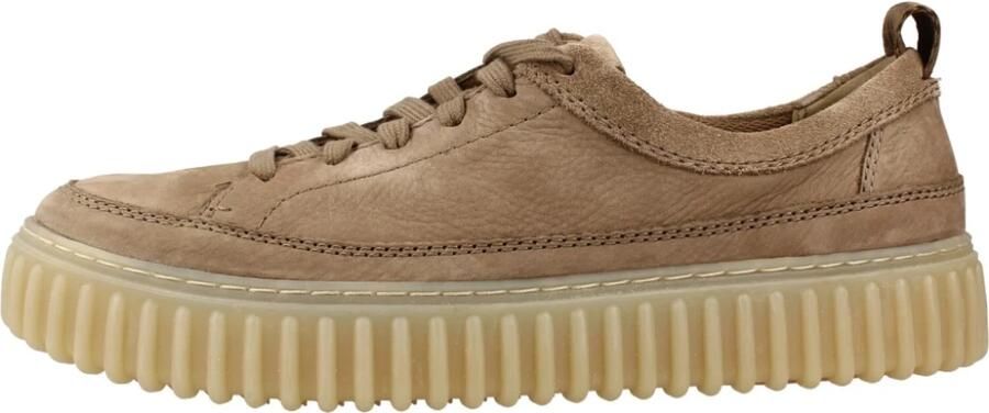CLARKS Sneakers laag 'Torhill Lace' bruin - Foto 6
