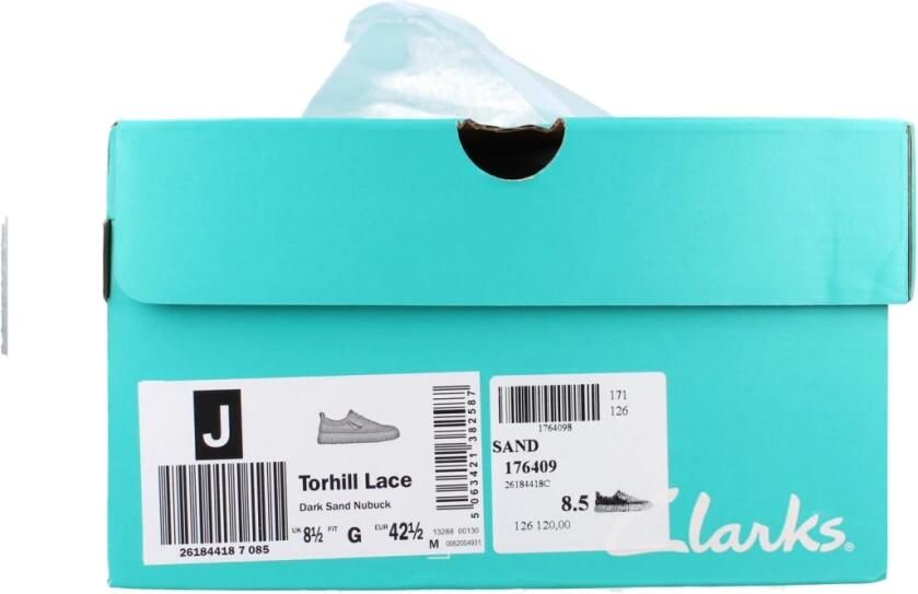 CLARKS Sneakers laag 'Torhill Lace' bruin - Foto 8