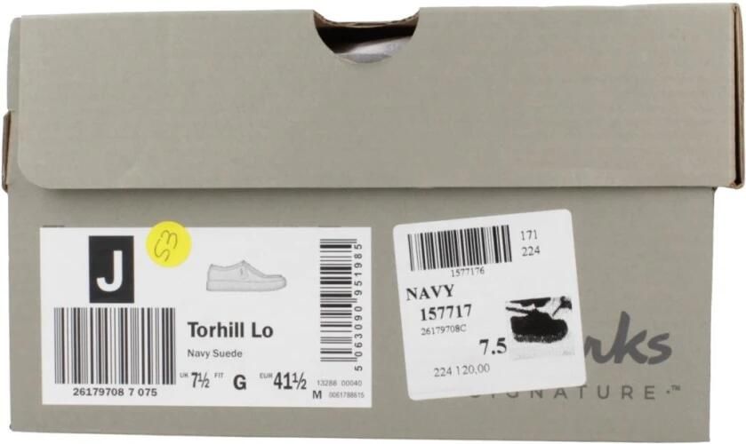 Clarks Veterschoenen Torhill Lo Vrijetijdsschoen lage schoen veterschoen met uitneembaar voetbed - Foto 10