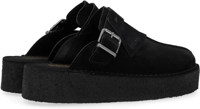 Clarks Stijlvolle Trekwedge Mule Verhoog Stijl Black Dames - Foto 5