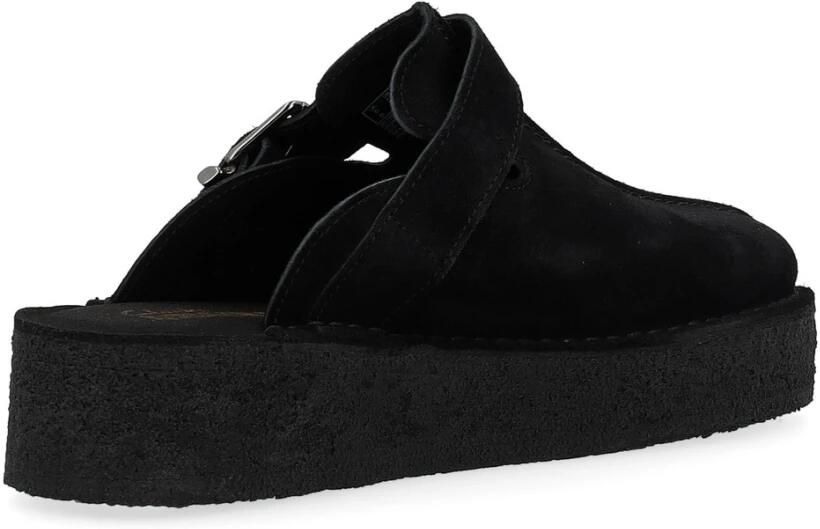 Clarks Stijlvolle Trekwedge Mule Verhoog Stijl Black Dames - Foto 3