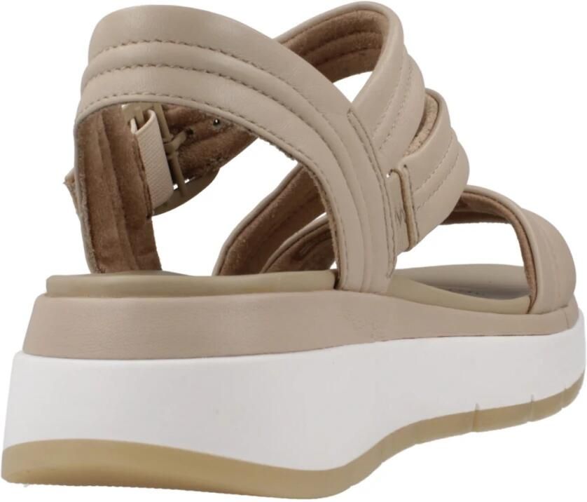 Clarks Sandalen Tuscan Strap sandalette flats zomerschoen met plateausool - Foto 3