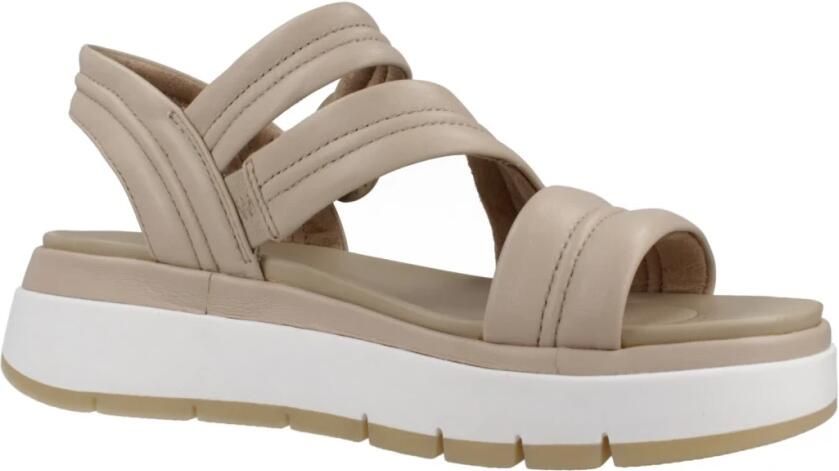 Clarks Sandalen Tuscan Strap sandalette flats zomerschoen met plateausool - Foto 5