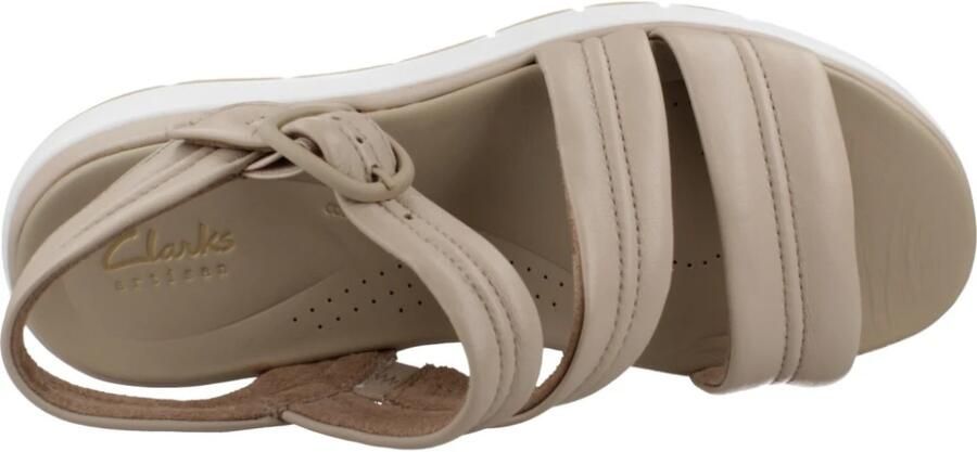 Clarks Sandalen Tuscan Strap sandalette flats zomerschoen met plateausool - Foto 6