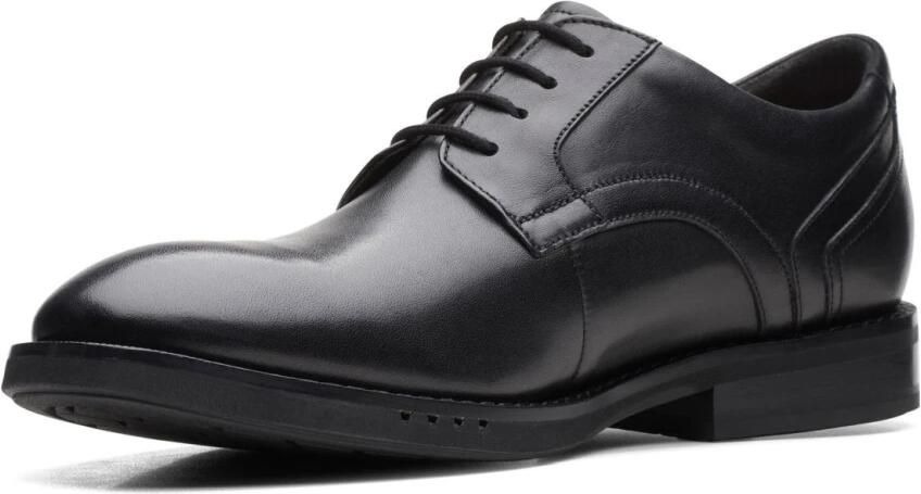 Clarks Zwarte Kant Formele Zakelijke Schoenen Black Heren - Foto 4
