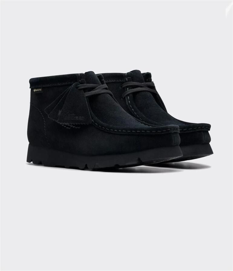 Clarks Zwarte Wallabee Boot GTX Vibram Zool Black Heren - Foto 3