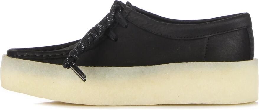 Clarks Dames Wallabee Cup Zwart Nubuck Black