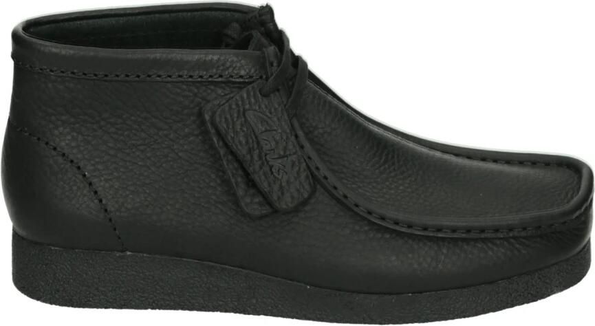 Clarks WallabeeEVO BT Heren Veterschoenen Leer Zwart - Foto 3