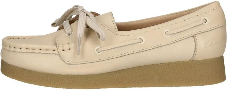 Clarks Wallabee EVO Sea dames veterschoen beige - Foto 2