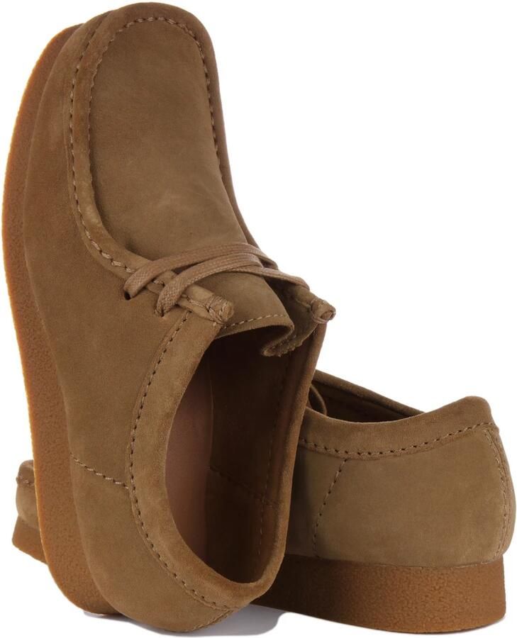 Clarks DESERT~BT~EVO~~~~~~~~~~~~~~~~~ Vrije tijd half-hoog Heren veterschoen Heren sneakers Wit beige - Foto 7